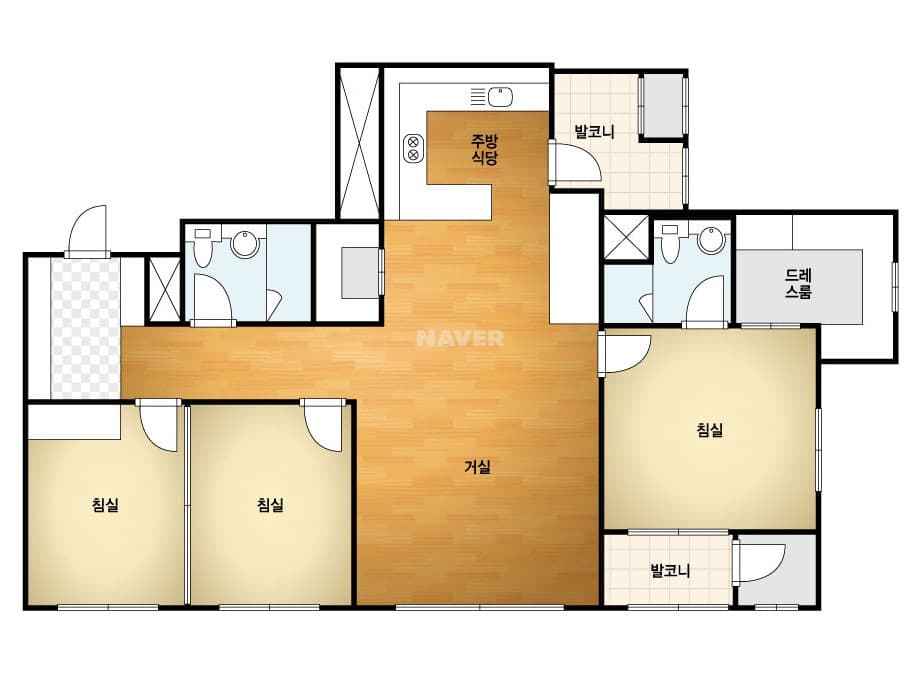 검단신도시로제비앙라포레 79B 평면도