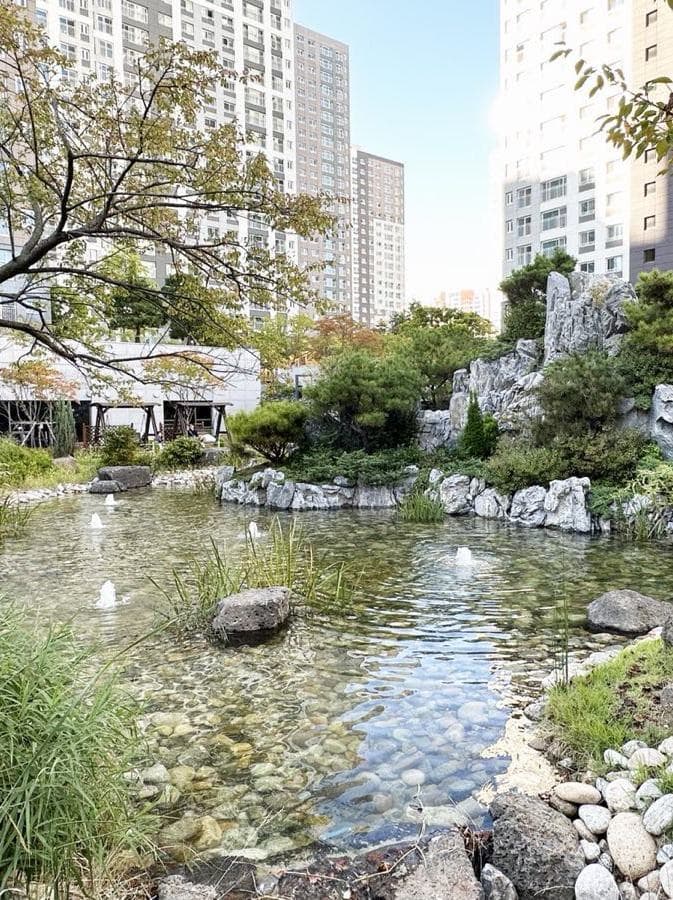 검단금호어울림센트럴 단지 조경 사진 1