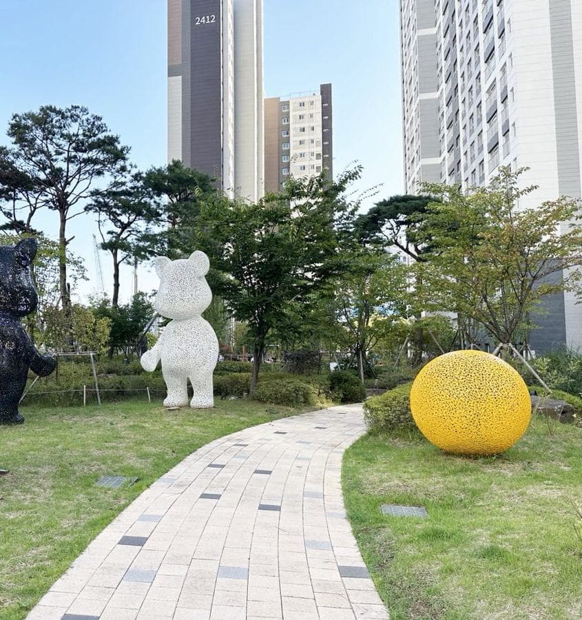 검단금호어울림센트럴 단지 조경 사진 3