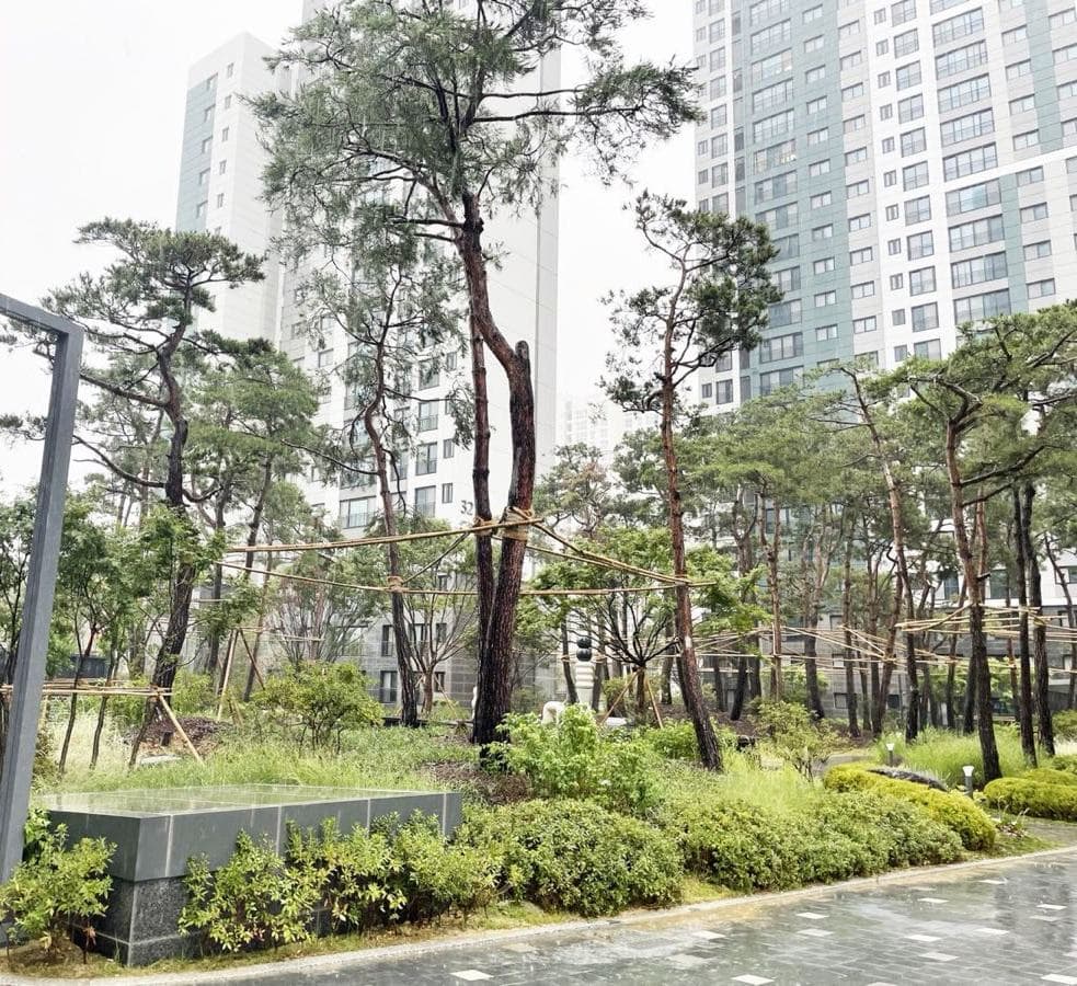 검단신도시푸르지오더베뉴 단지 조경 사진 3